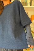 Clemmie Box Knit Navy